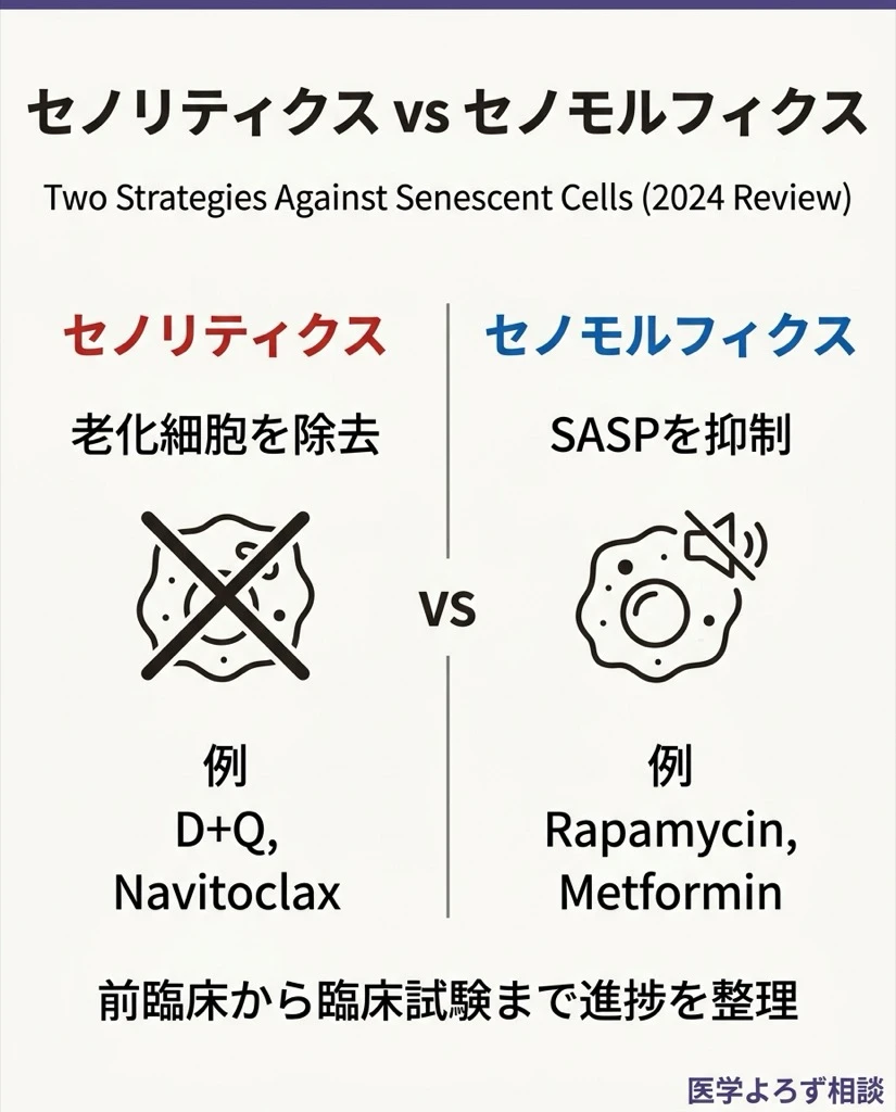Targeting Cell Senescence and Senolytics の研究結果