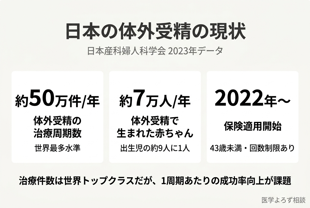 日本の体外受精の現状